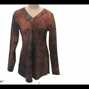 Azalea by Firmiana Tunic Shirt Large